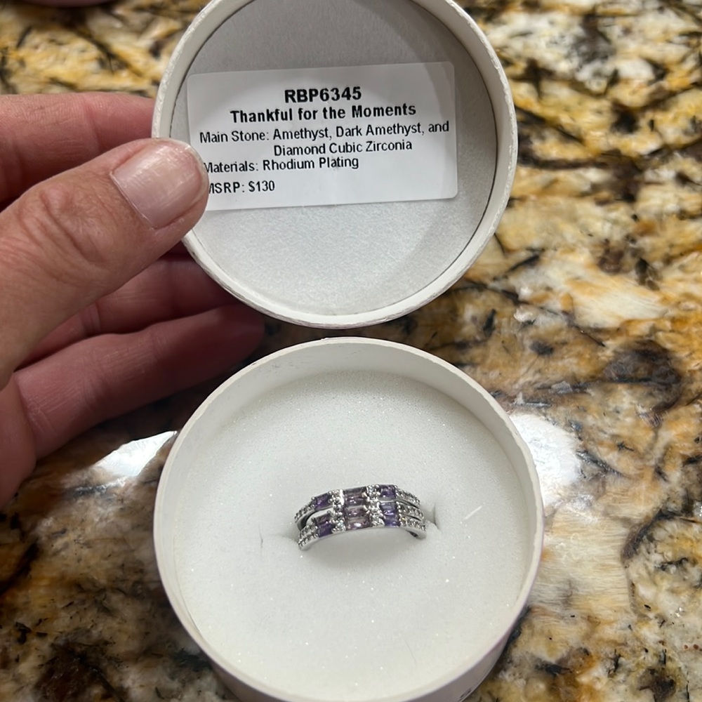 Bomb party lymphoma awareness ring